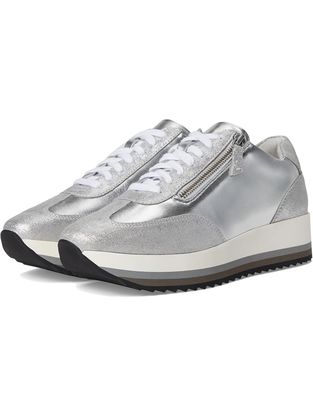 NWT Johnston & Murphy Gracie Side-Zip Sneaker Sz 9,5 (no original box) - Picture 2 of 7